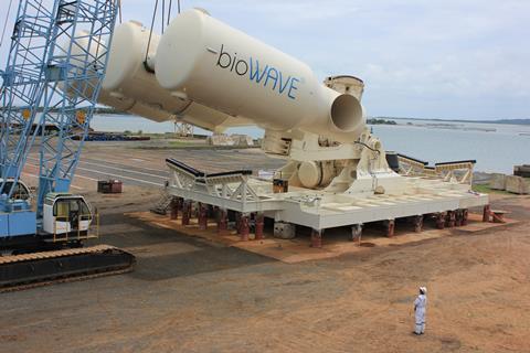 First in: Portland, Australia benefitted from the deployment of the first Biowave Wave Energy Converter